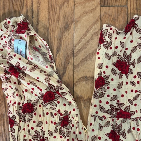 Anthropologie x Faithfull Melia Midi Dress size 4 Small - Picture 8 of 10